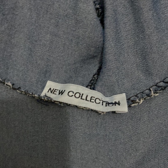 New Collection Blue Long Jacket - Picture 3 of 4